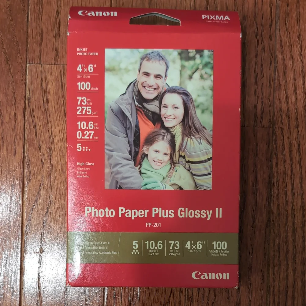 Canon Photo Paper Plus Glossy II 4